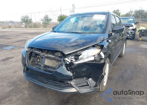 2020 Nissan Kicks S Xtronic Cvt из США, поврежденный, VIN 3N1CP5BV1LL578732